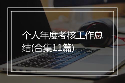 个人年度考核工作总结(合集11篇)