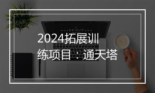 2024拓展训练项目：通天塔