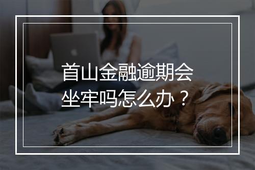 首山金融逾期会坐牢吗怎么办？