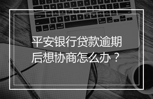 平安银行贷款逾期后想协商怎么办？