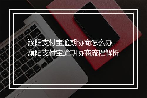 濮阳支付宝逾期协商怎么办,濮阳支付宝逾期协商流程解析