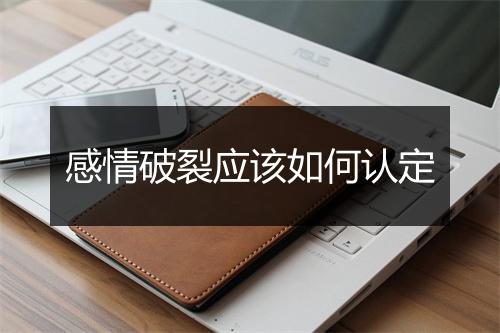 感情破裂应该如何认定