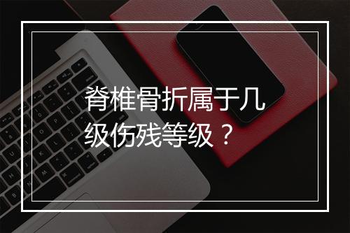 脊椎骨折属于几级伤残等级？