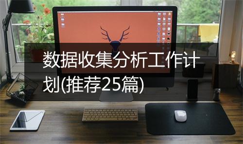 数据收集分析工作计划(推荐25篇)