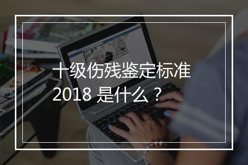 十级伤残鉴定标准 2018 是什么？