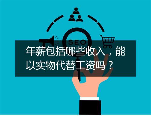 年薪包括哪些收入，能以实物代替工资吗？