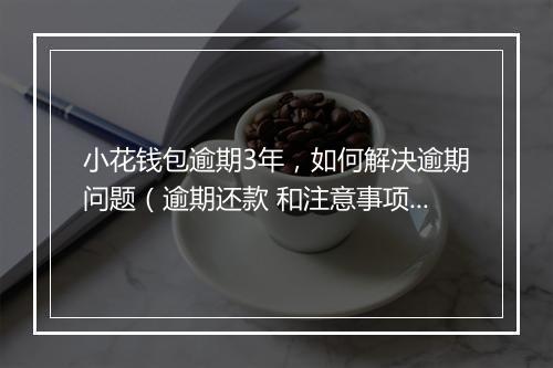 小花钱包逾期3年，如何解决逾期问题（逾期还款 和注意事项）
