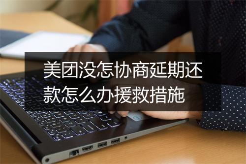 美团没怎协商延期还款怎么办援救措施