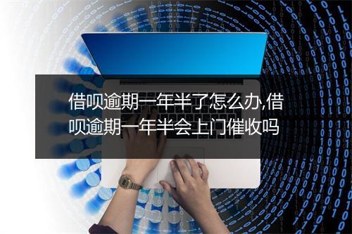 借呗逾期一年半了怎么办,借呗逾期一年半会上门催收吗