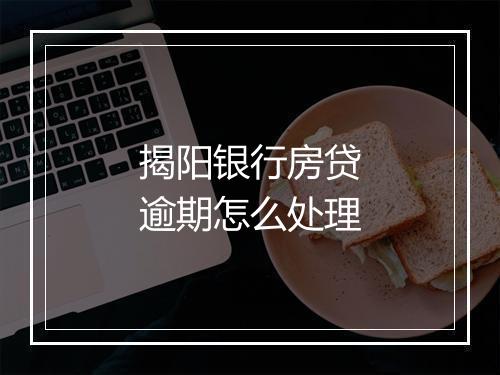 揭阳银行房贷逾期怎么处理