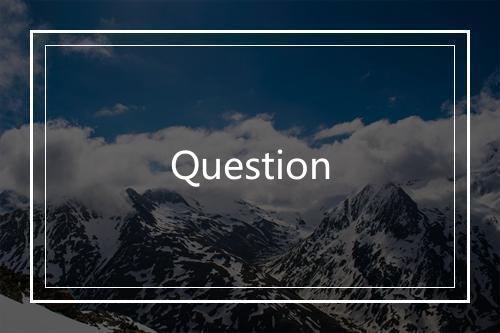Question