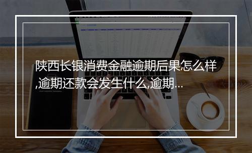 陕西长银消费金融逾期后果怎么样,逾期还款会发生什么,逾期还款后果详解
