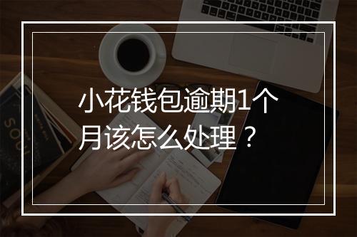 小花钱包逾期1个月该怎么处理？
