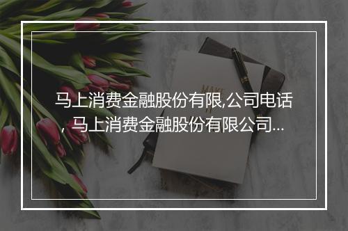 马上消费金融股份有限,公司电话，马上消费金融股份有限公司分公司