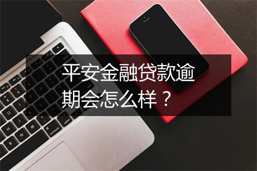 平安金融贷款逾期会怎么样？