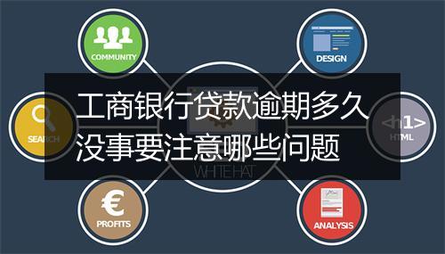 工商银行贷款逾期多久没事要注意哪些问题