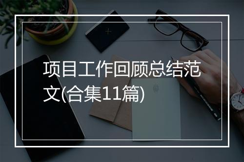 项目工作回顾总结范文(合集11篇)