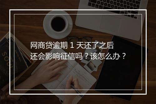 网商贷逾期 1 天还了之后还会影响征信吗？该怎么办？