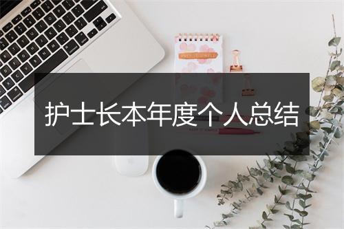 护士长本年度个人总结