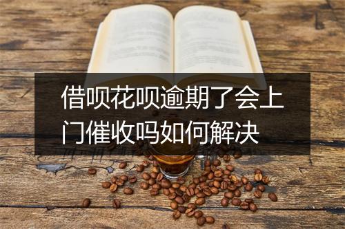 借呗花呗逾期了会上门催收吗如何解决