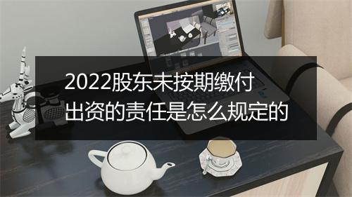 2022股东未按期缴付出资的责任是怎么规定的