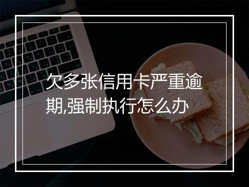 欠多张信用卡严重逾期,强制执行怎么办
