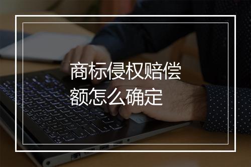 商标侵权赔偿额怎么确定