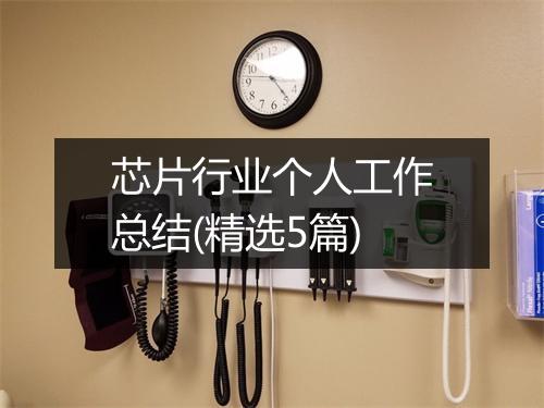 芯片行业个人工作总结(精选5篇)