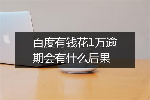 百度有钱花1万逾期会有什么后果