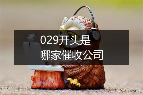 029开头是哪家催收公司