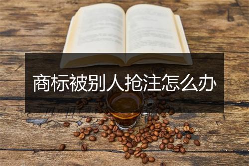 商标被别人抢注怎么办