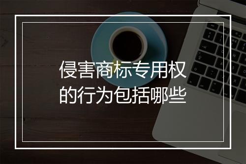 侵害商标专用权的行为包括哪些