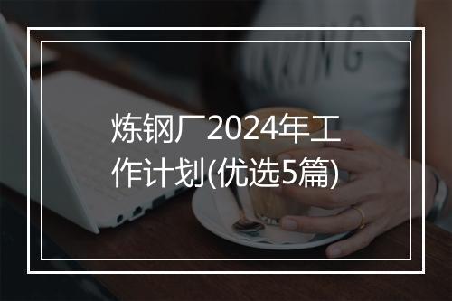 炼钢厂2024年工作计划(优选5篇)