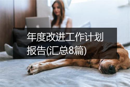 年度改进工作计划报告(汇总8篇)