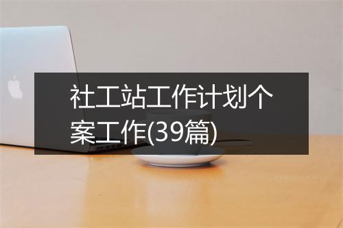 社工站工作计划个案工作(39篇)