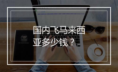 国内飞马来西亚多少钱？