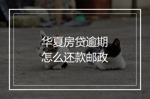 华夏房贷逾期怎么还款邮政