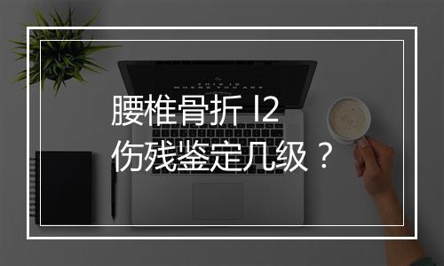 腰椎骨折 l2 伤残鉴定几级？