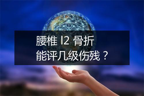 腰椎 l2 骨折能评几级伤残？