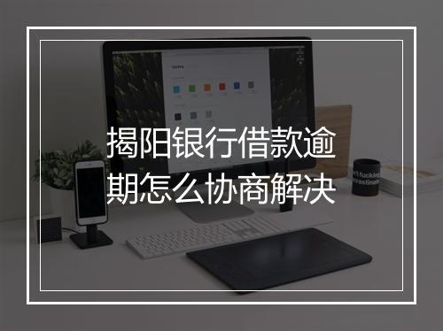 揭阳银行借款逾期怎么协商解决