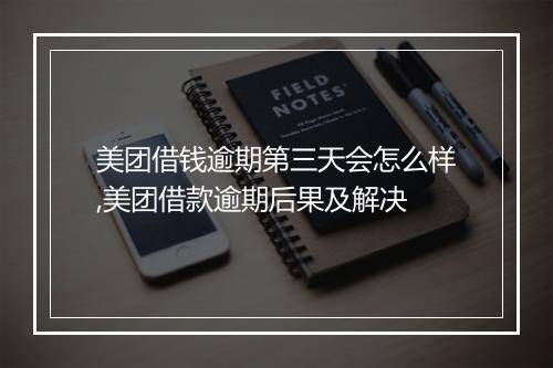 美团借钱逾期第三天会怎么样,美团借款逾期后果及解决