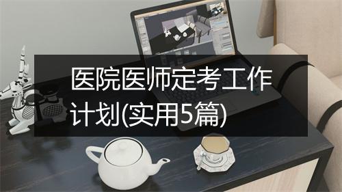 医院医师定考工作计划(实用5篇)