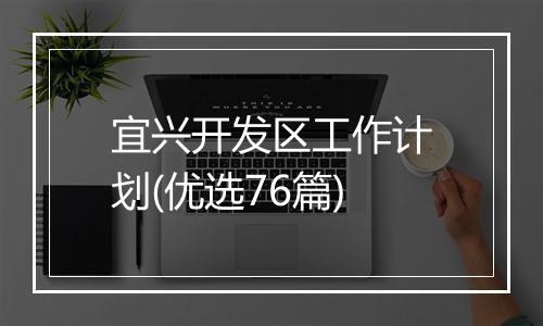 宜兴开发区工作计划(优选76篇)