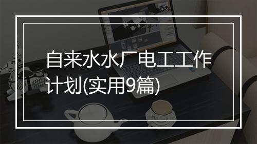 自来水水厂电工工作计划(实用9篇)