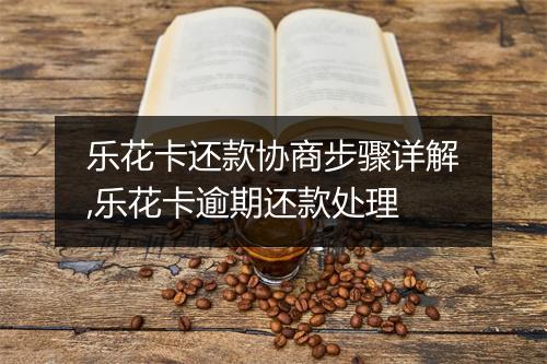 乐花卡还款协商步骤详解,乐花卡逾期还款处理