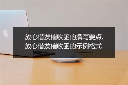 放心借发催收函的撰写要点,放心借发催收函的示例格式