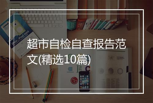 超市自检自查报告范文(精选10篇)