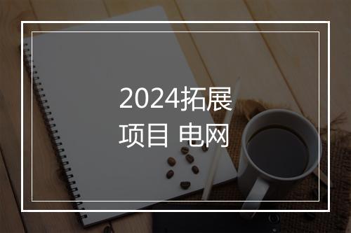 2024拓展项目 电网