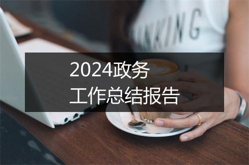 2024政务工作总结报告