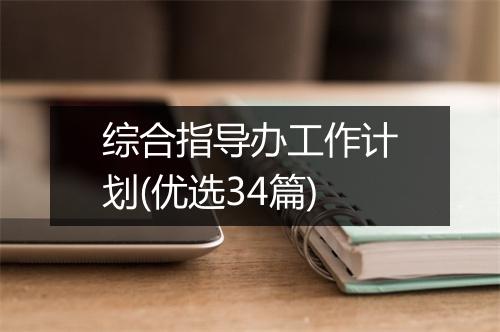 综合指导办工作计划(优选34篇)